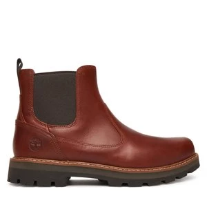 Obrázek produktu Kotníková obuv s elastickým prvkem Timberland Britton Road Chelsea TB0A6A4WA1G1 Hnědá