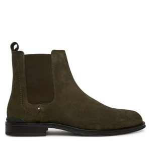 Obrázek produktu Kotníková obuv s elastickým prvkem Tommy Hilfiger Corporate FM0FM05580 Khaki