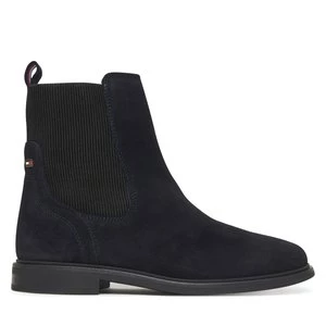 Obrázek produktu Kotníková obuv s elastickým prvkem Tommy Hilfiger Flag Boot FW0FW08780 Tmavomodrá