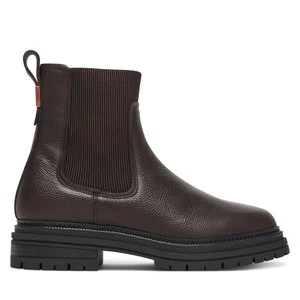Obrázek produktu Kotníková obuv s elastickým prvkem Tommy Hilfiger FW0FW08771 Hnědá