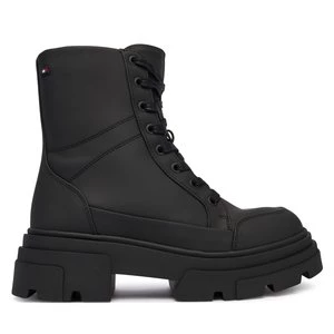 Obrázek produktu Kotníková obuv Tommy Hilfiger Tommytech Water Repellent Laceup FW0FW09161 Černá