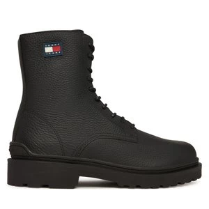 Obrázek produktu Kotníková obuv Tommy Jeans Tjm Lace Up Tumbled High EM0EM01631 Černá