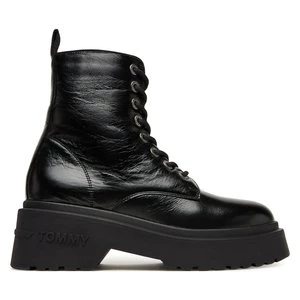 Obrázek produktu Kotníková obuv Tommy Jeans Tjw Chunky Shiny EN0EN02848 Černá