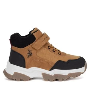 Obrázek produktu Kotníková obuv U.S. Polo Assn. KASPER001K/DY1 Hnědá