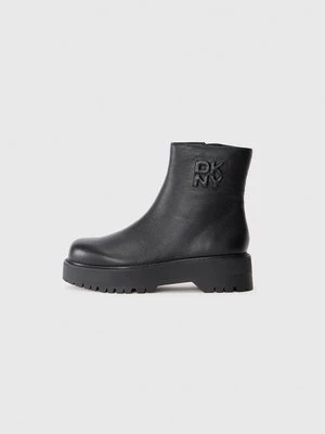 Obrázek produktu Kotníkové boty na platformě DKNY černá