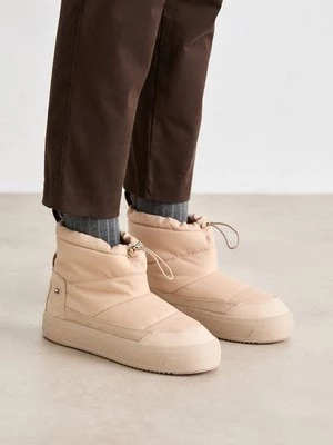 Obrázek produktu Kotníkové boty na platformě Tommy Hilfiger béžová
