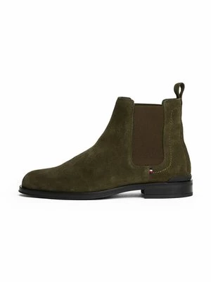 Obrázek produktu Kotníkové boty Tommy Hilfiger olivová