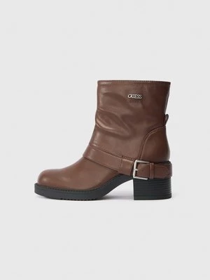 Obrázek produktu Kovbojské/motorkářské kotníkové boty Guess hnědá