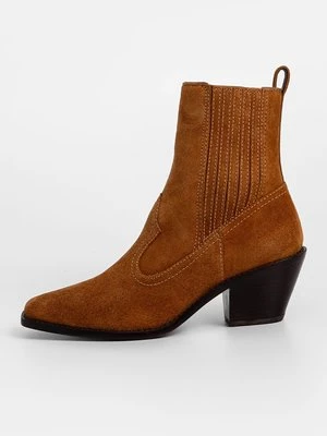 Obrázek produktu Kovbojské/motorkářské kotníkové boty TORY BURCH