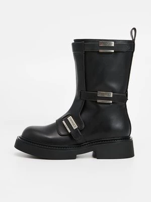 Obrázek produktu Kovbojské/motorkářské kozačky TWINSET skvrnitě antracitová