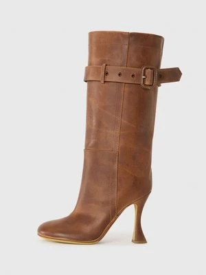 Obrázek produktu Kozačky na vysokém podpatku Moschino
