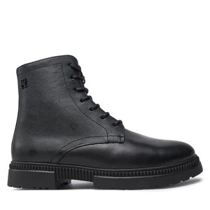 Obrázek produktu Kozačky Tommy Hilfiger Comfort Tl Texture Lth Boot FM0FM05182 Černá
