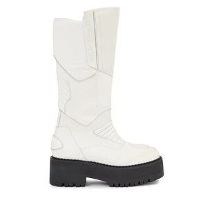 Obrázek produktu Kozačky Tommy Jeans Tjw Long Shaft Biker Boot EN0EN02376 Bílá