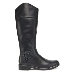 Obrázek produktu Kozačky ve vojenském stylu Caprice 9-25517-45 Černá