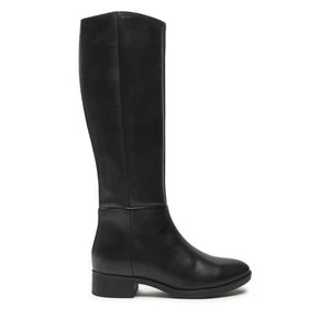 Obrázek produktu Kozačky ve vojenském stylu Geox D Felicity D D84G1D 00043 C9999 Černá