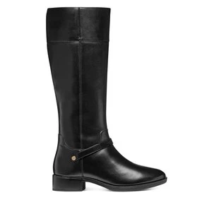 Obrázek produktu Kozačky ve vojenském stylu Geox D Felicity D56G1B 00043 C9999 Černá