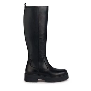 Obrázek produktu Kozačky ve vojenském stylu Geox D Spherica Ec7 D36VDF 043BC C9999 Černá