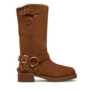 Obrázek produktu Kozačky ve vojenském stylu MICHAEL Michael Kors Crosby 40F4CBFB6S Hnědá