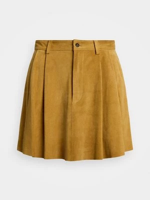 Obrázek produktu Kožená sukně Polo Ralph Lauren světlehnědá