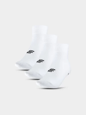 Obrázek produktu Krátké ponožky (3-pack) dámské - bílé 4F