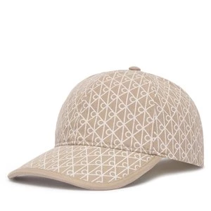 Obrázek produktu Kšiltovka Calvin Klein Emblem Print W Leather Patch Cap LV04F5036G Béžová