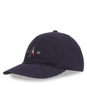 Obrázek produktu Kšiltovka Tommy Hilfiger Seasonal Flag Wash 6 Panel Cap AM0AM13348 Tmavomodrá