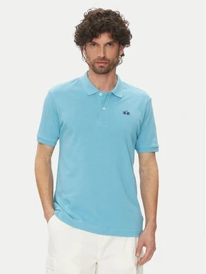Obrázek produktu La Martina Polokošile Tex BPMP01 PK031 Světle modrá Regular Fit