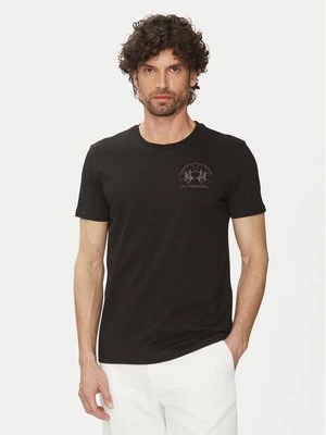 Obrázek produktu La Martina T-Shirt Vernie MAR009 JS206 Černá Regular Fit