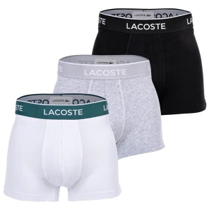 Obrázek produktu LACOSTE Boxerky  šedý melír / petrolejová / černá / bílá