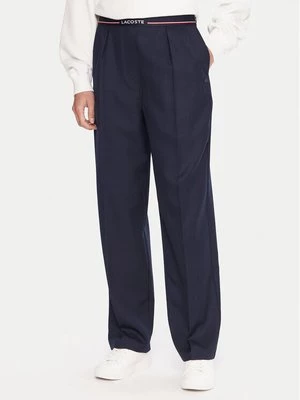 Obrázek produktu Lacoste Kalhoty z materiálu HF5307 Tmavomodrá Relaxed Fit