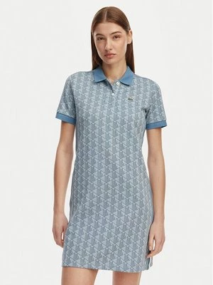 Obrázek produktu Lacoste Každodenní šaty EF2655 Světle modrá Slim Fit