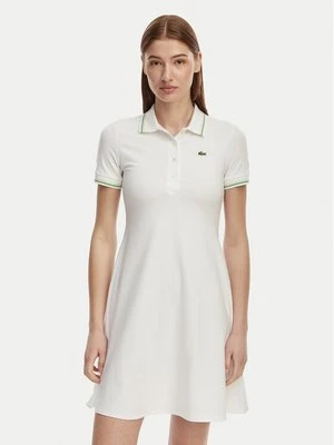 Obrázek produktu Lacoste Každodenní šaty EF5288 Bílá Regular Fit