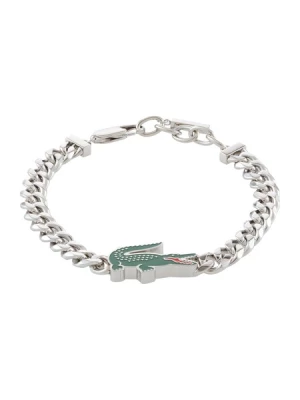 Obrázek produktu LACOSTE Náramek  zelená / červená / stříbrná