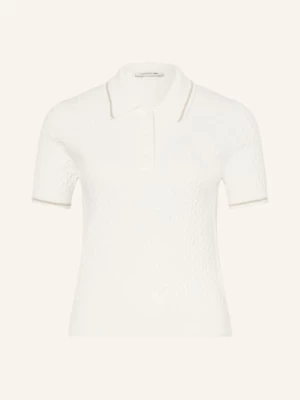 Obrázek produktu Lacoste Pletené Polo Tričko bílá / béžová