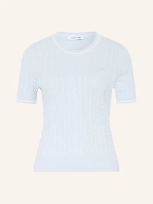 Obrázek produktu Lacoste Pletené Tričko tmavě modrá / bílá