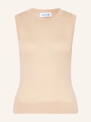 Obrázek produktu Lacoste Pletený Top béžová