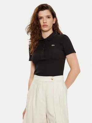 Obrázek produktu Lacoste Polokošile DF5377 Černá Slim Fit