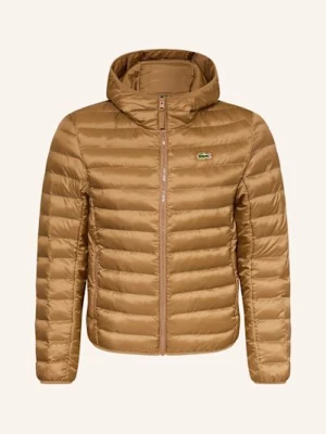 Obrázek produktu Lacoste Prošívaná Bunda hnědá