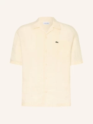 Obrázek produktu Lacoste Resortová Košile Comfort Fit Z Lnu tmavě žlutá