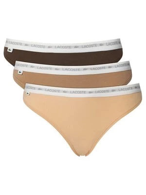 Obrázek produktu Lacoste Souprava kalhotek 8F1338 Světle béžová