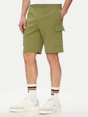 Obrázek produktu Lacoste Sportovní kraťasy GH9743 Khaki Regular Fit