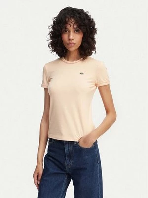 Obrázek produktu Lacoste T-Shirt TF5289 Světle oranžová Regular Fit