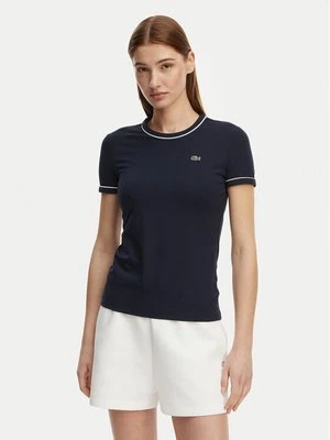 Obrázek produktu Lacoste T-Shirt TF5289 Tmavomodrá Slim Fit