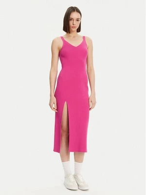 Obrázek produktu Lacoste Úpletové šaty EF9270 Růžová Slim Fit