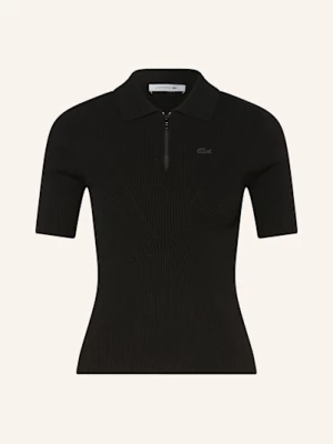 Obrázek produktu Lacoste Úpletové Tričko černá
