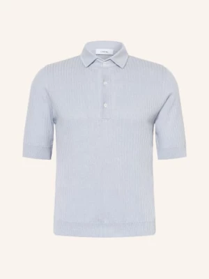 Obrázek produktu Lardini Pletené Polo Tričko Z Lnu tmavě modrá