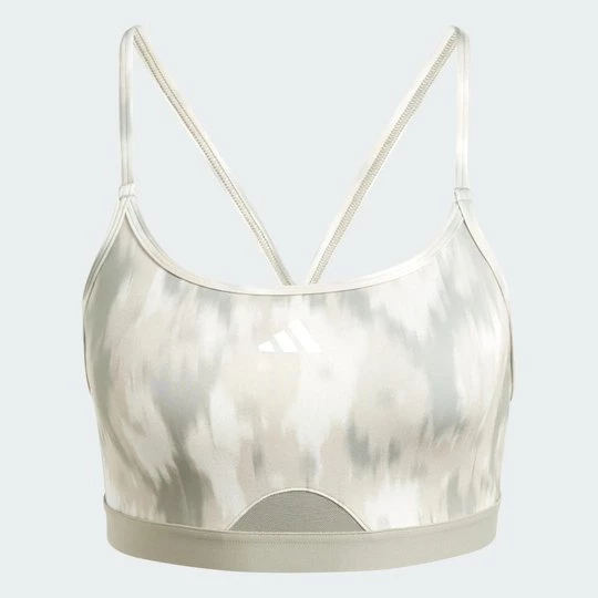 Obrázek produktu Aeroreact Training Essentials Light-Support Allover Print Bra Adidas