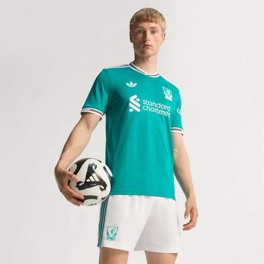 Obrázek produktu Autentický třetí dres Liverpool FC 25/26 Adidas Sea Green