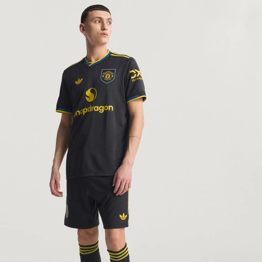 Obrázek produktu Autentický třetí dres Manchester United 25/26 Adidas černá