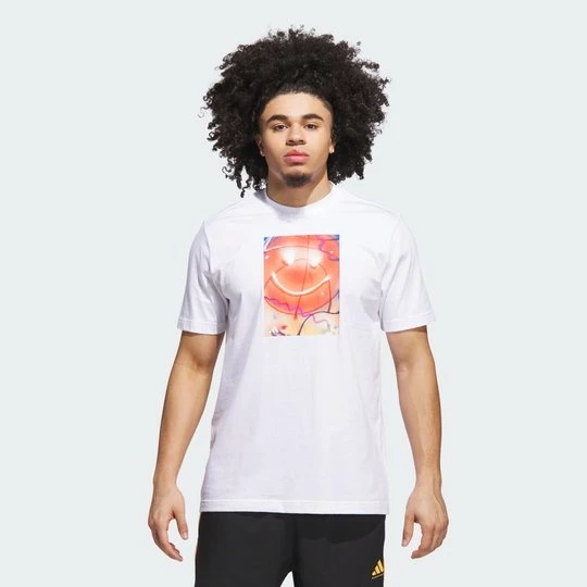 Obrázek produktu Basketball Is Happiness Graphic T-Shirt Adidas